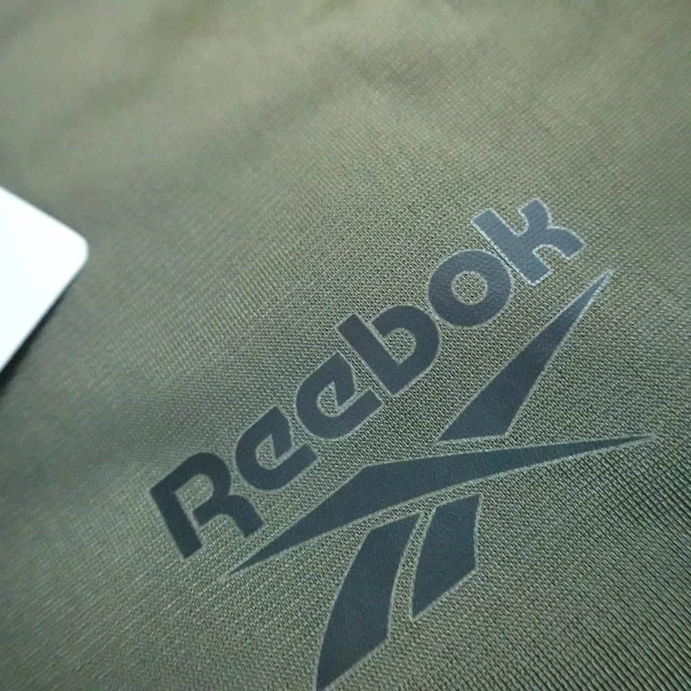NEW Reebok Jacket Mens S Green Athletic Track Full Zip Bomber Coat Training Gym